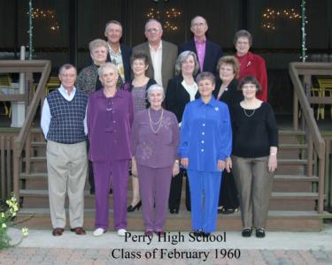 1960 February Class Perry High School